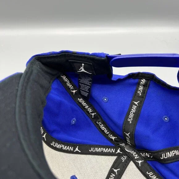 Air Jordan Hat Men Blue Black Speckled‎ Print Jumpman Snap Back Cap